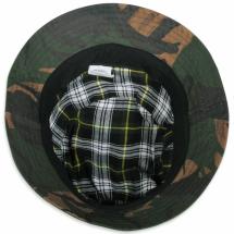 Regovs Camo Vattenavvisande Bucket Hat i Vaxad Bomull